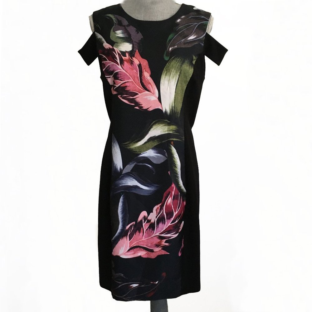 Ted Baker Floral Shift Dress SZ 4